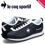 【クーポンで最大1000円OFF！5/1 10:59まで】 ルコック スポルティフ le coq sportif スニーカー LCS モンペリエ CF レディース LCS MONTPELLIER CF ブラック 黒 QL1WJC58BW