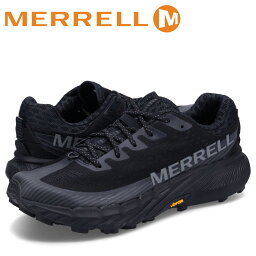 【クーポンで最大1000円OFF！5/16 10:59まで】 メレル MERRELL スニーカー トレイルランニング シューズ アジリティー ピーク 5 メンズ 厚底 AGILITY PEAK 5 ブラック 黒 M068045 J068045