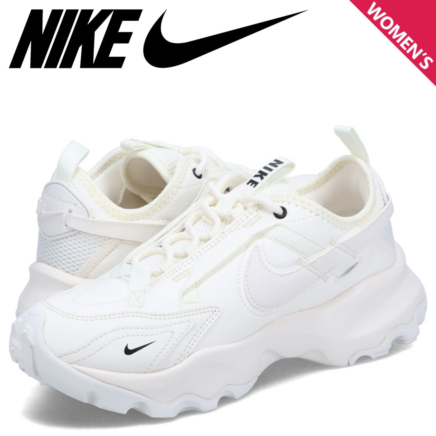 NIKE W TC 7900 ナイキ スニーカー レディース オフ ホワイト DD9682-100のサムネイル