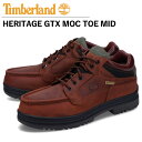 【 最大1000円OFFクーポン 】 ティンバーランド Timberland ブーツ ヘリテージ メンズ HERITAGE GTX MOC TOE MID ブラウン 37042