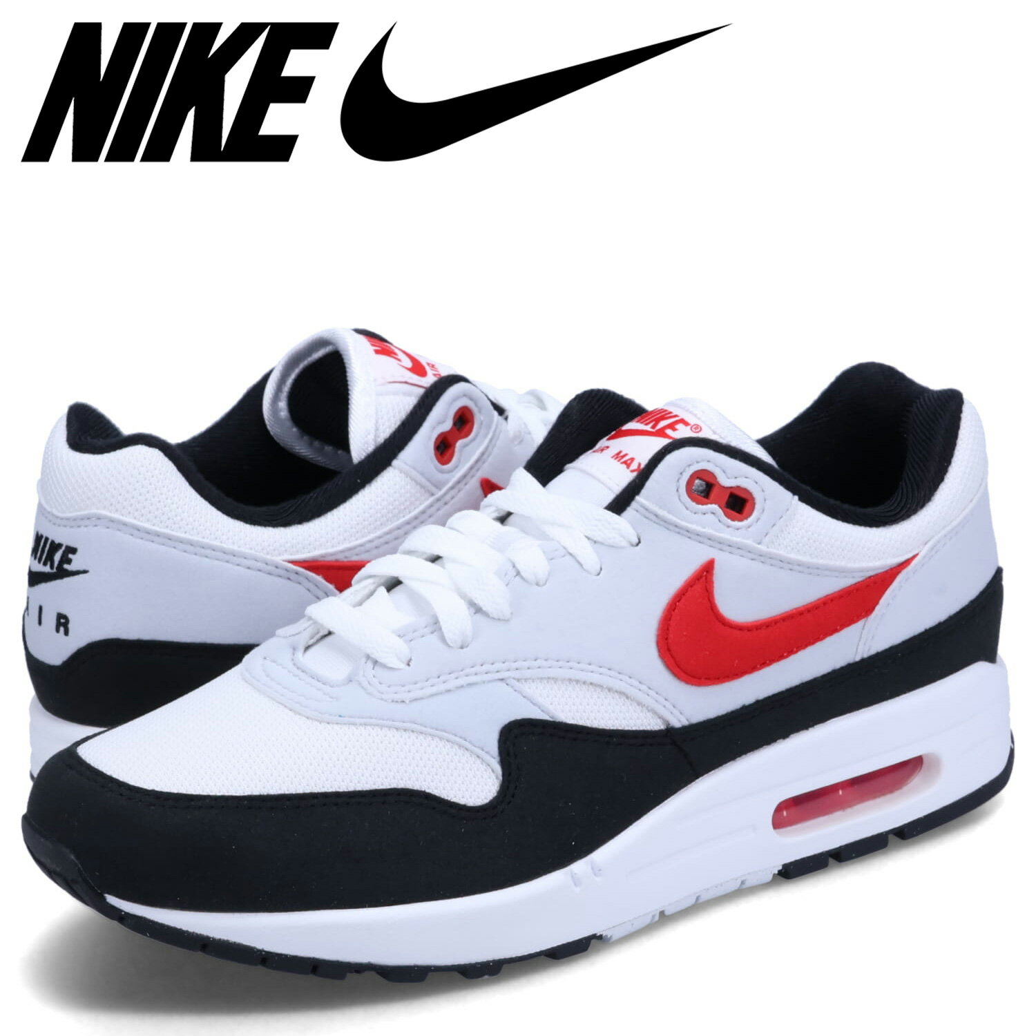 【 最大1000円OFFクーポン 】 NIKE AIR MAX 1 ナイキ エアマックス1 スニーカー メンズ ホワイト 白 FD9082-101