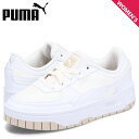 【クーポンで最大1000円OFF！5/1 10:59まで】 PUMA プーマ スニーカー カリ ドリーム レザー レディース 厚底 CALI DREAM LTH ホワイト 白 392730-16