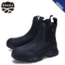 【最大1000円OFFクーポン発行中 10/27 11:59まで!】 SHAKA シャカ ブーツ サイドゴアブーツ トレック チェルシー AT メンズ レディース TREK CHELSEA AT ブラック 黒 SK-201