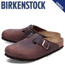 【クーポンで最大1000円OFF！5/1 10:59まで】 ビルケンシュトック BIRKENSTOCK ボストン サンダル メンズ レディース オイルドレザー 細幅 普通幅 BOSTON ブラウン