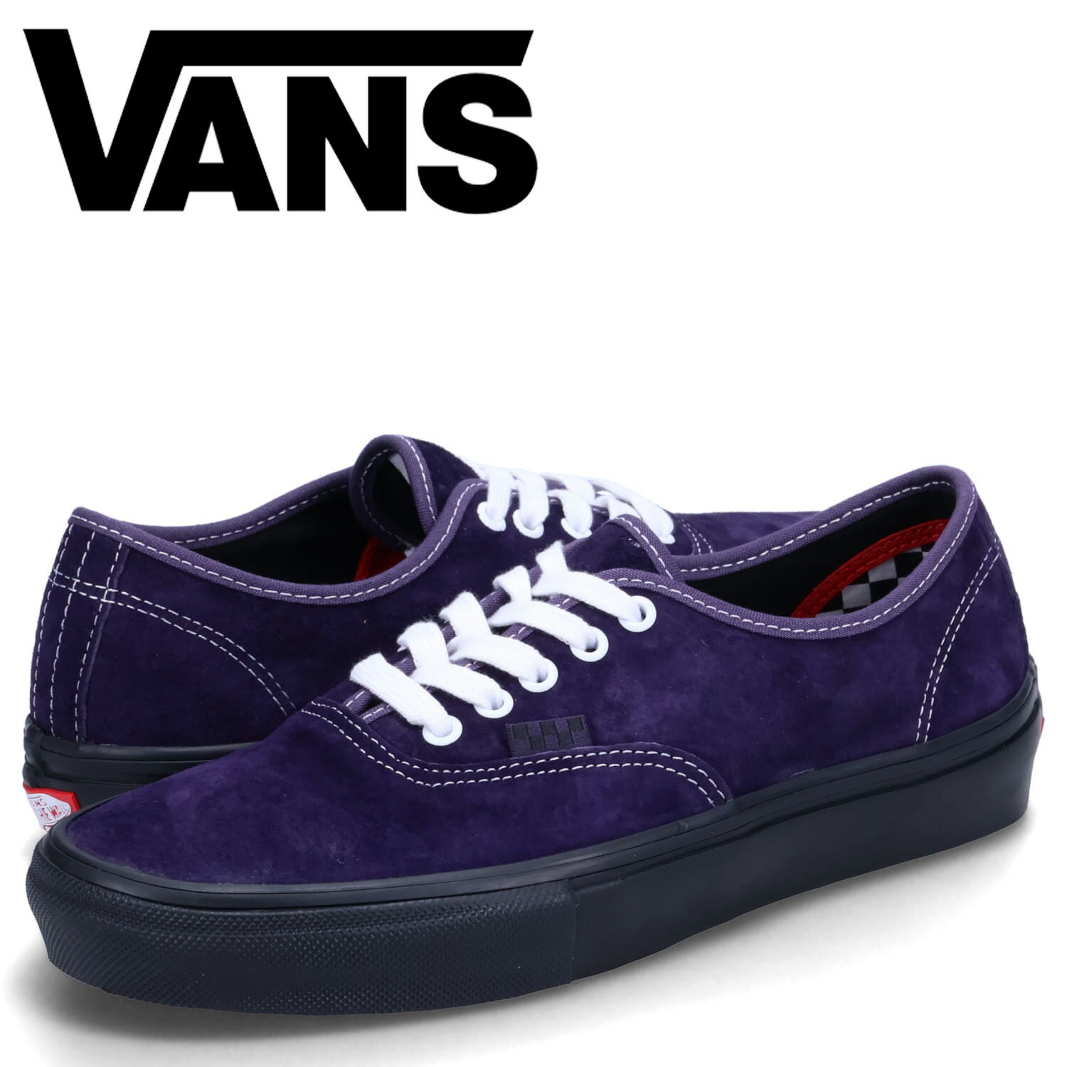 VANS ヴァンズ スケート オーセンティック スニーカー メンズ バンズ SKATE AUTHENTIC パープル VN0A5FC8BG2