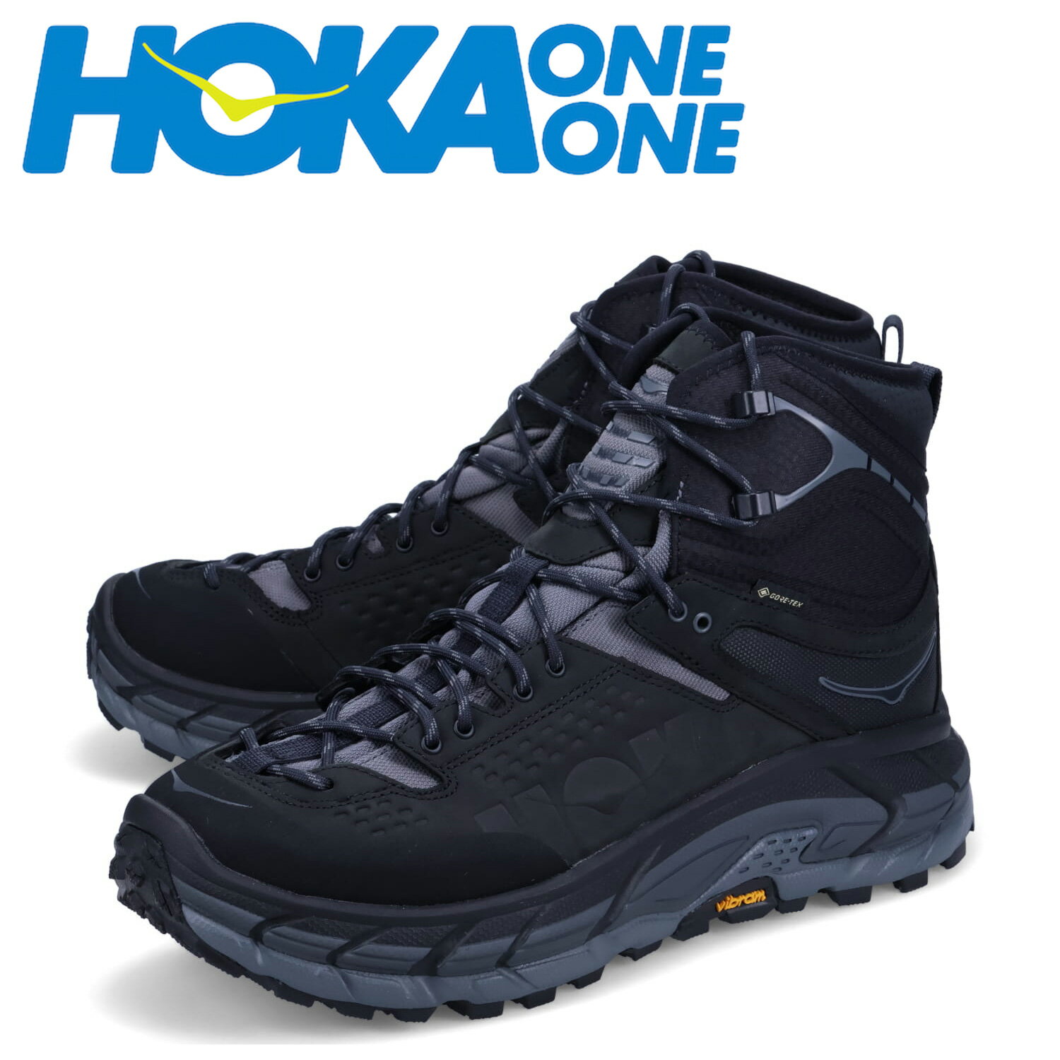 ホカオネオネ HOKA ONE ONE スニーカー ブーツ トー ウルトラ ハイ メンズ TOR ULTRA HI ブラック 黒 1129958