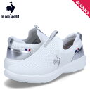 ルコック スポルティフ le coq sportif スニーカー スリッポン ラ ローヌ FK 2 レディース LA RHONE FK 2 ホワイト 白 QL3...