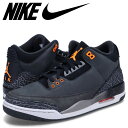 【クーポンで最大1000円OFF！5/1 10:59まで】 NIKE AIR JORDAN 3 RETRO ナイキ エアジョーダン3 レトロ スニーカー メンズ ブラック 黒 CT8532-080