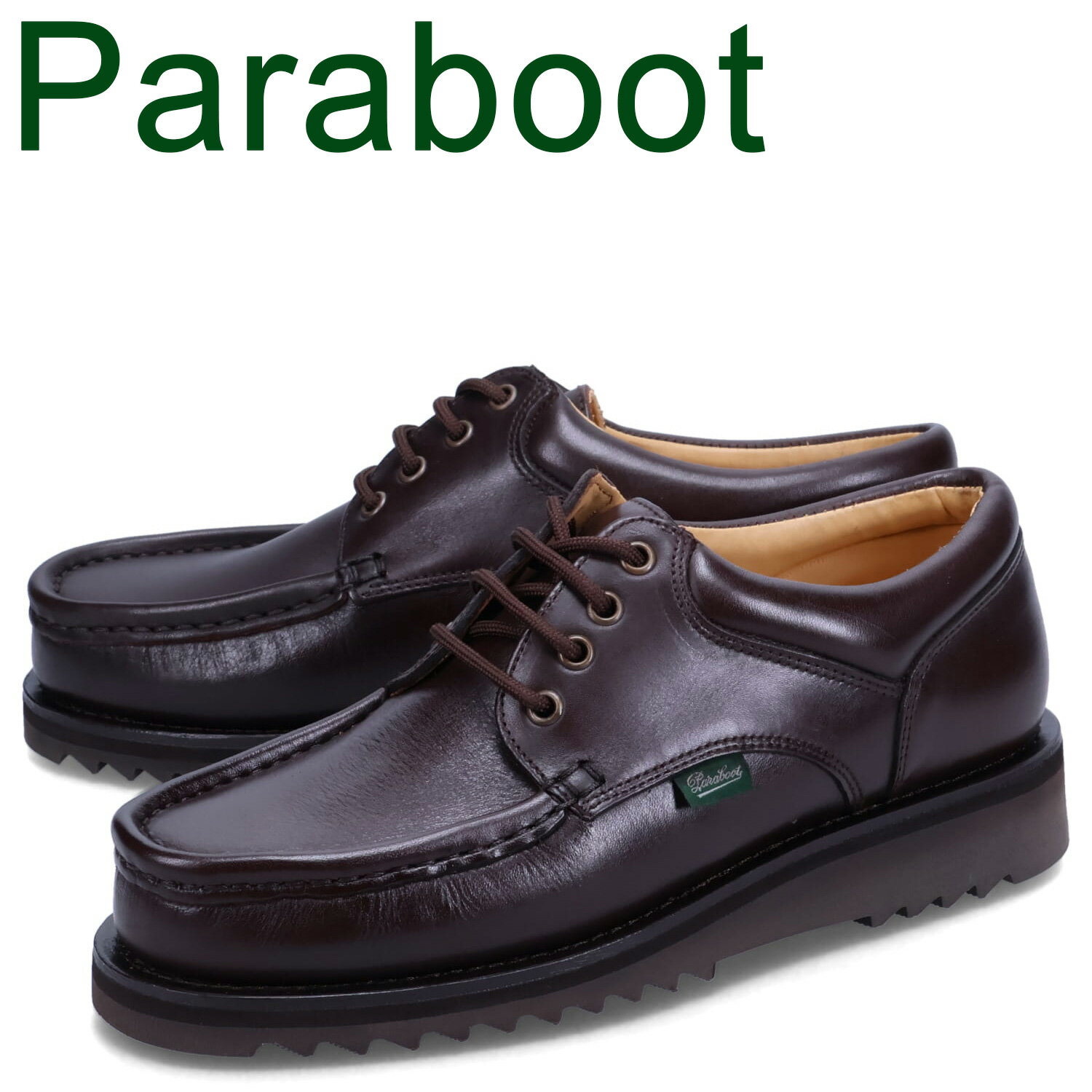 【クーポンで最大1000円OFF！5/1 10:59まで】 パラブーツ PARABOOT ティエール レザーシューズ ビジネス メンズ 本革 THIERS ダーク ブラウン 786403