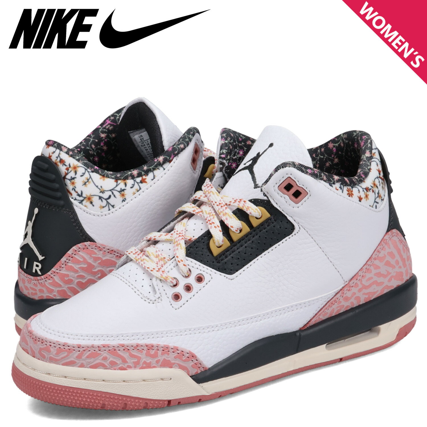 NIKE AIR JORDAN 3 RETRO GS ナイキ エアジョーダン3 レトロ GS スニーカー レディース ホワイト 白 441140-100