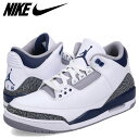 【クーポンで最大1000円OFF！5/7 10:59まで】 NIKE AIR JORDAN 3 RETRO ナイキ エアジョーダン3 レトロ スニーカー メンズ ホワイト 白 CT8532-140