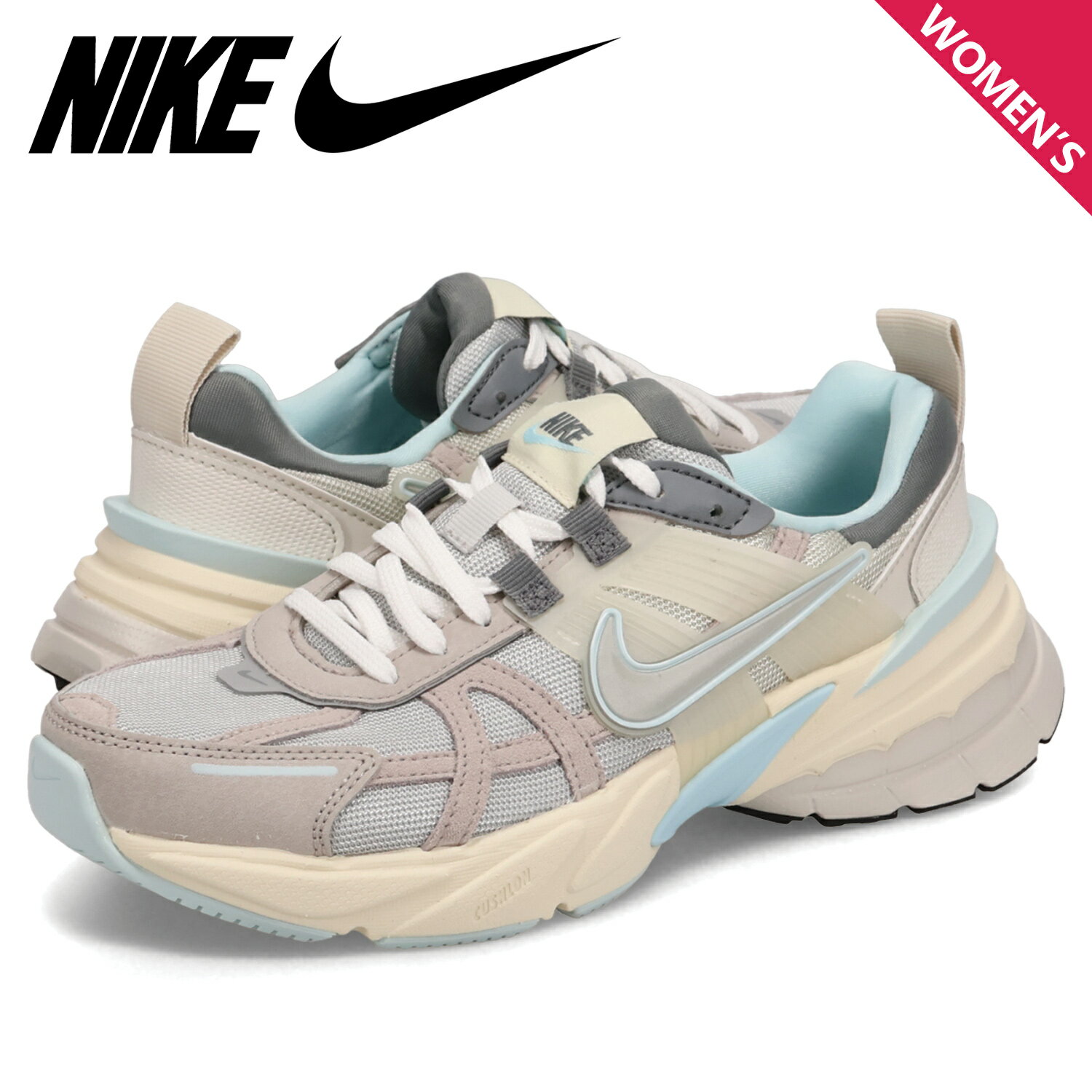 NIKE V2K RUN ナイキ V2K ラン スニーカー レディース ベージュ FZ3596-072のサムネイル