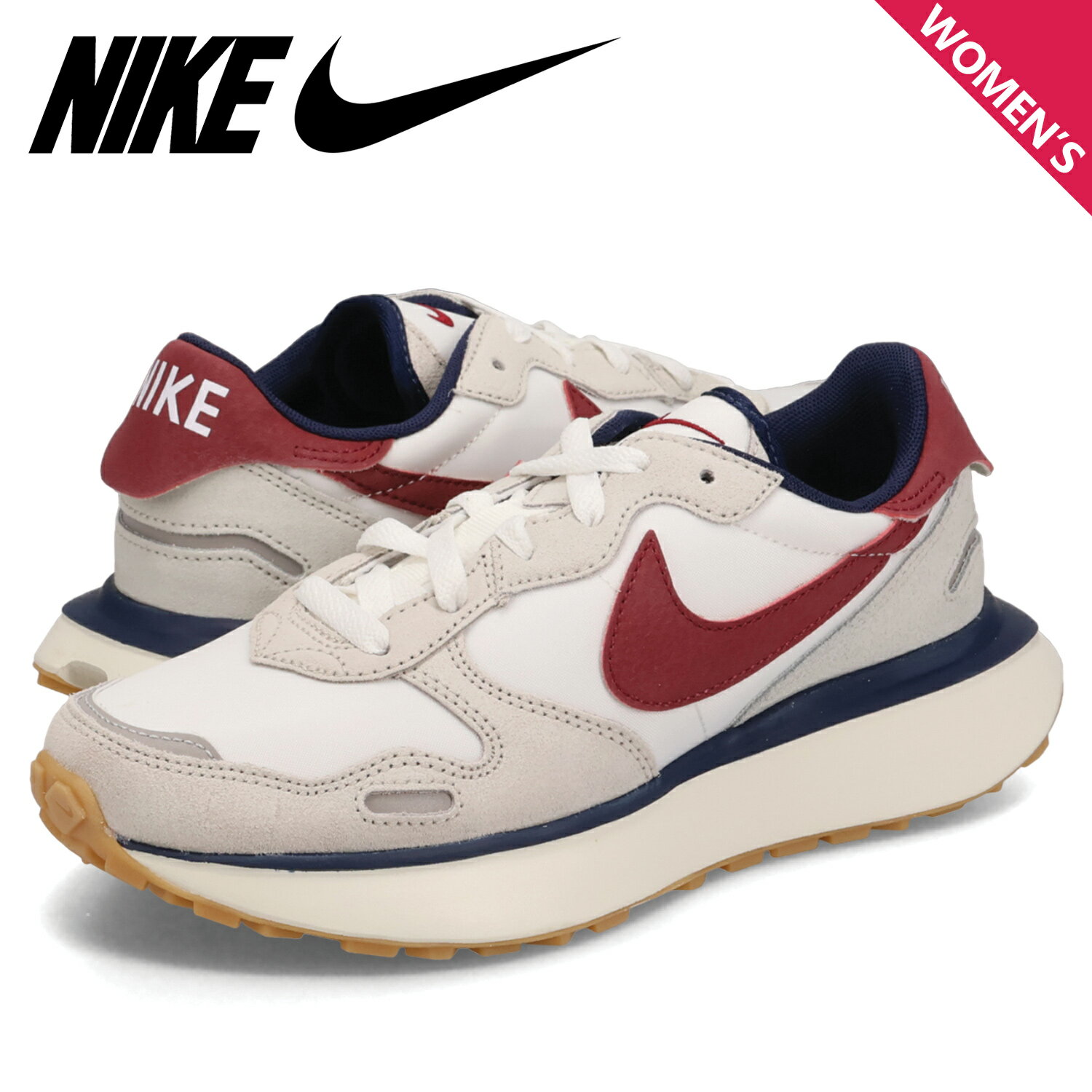 【クーポンで最大1000円OFF！2/13 11:59まで】 NIKE W PHOENIX WAFFLE ナイキ フェニックス ワッフル スニーカー レディース ベージュ FZ3600-072のサムネイル