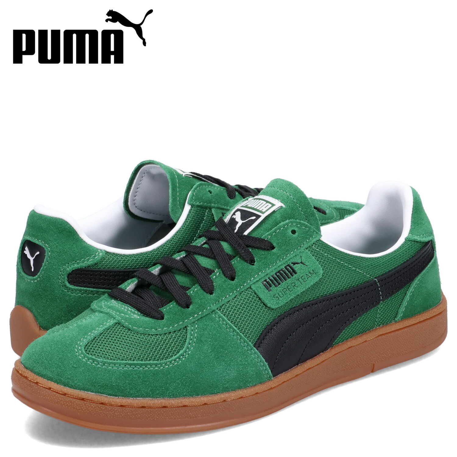 【クーポンで最大1000円OFF！5/16 10:59まで】 PUMA プーマ スニーカー スーパーチーム OG メンズ SUPER TEAM OG グリーン 390424-10