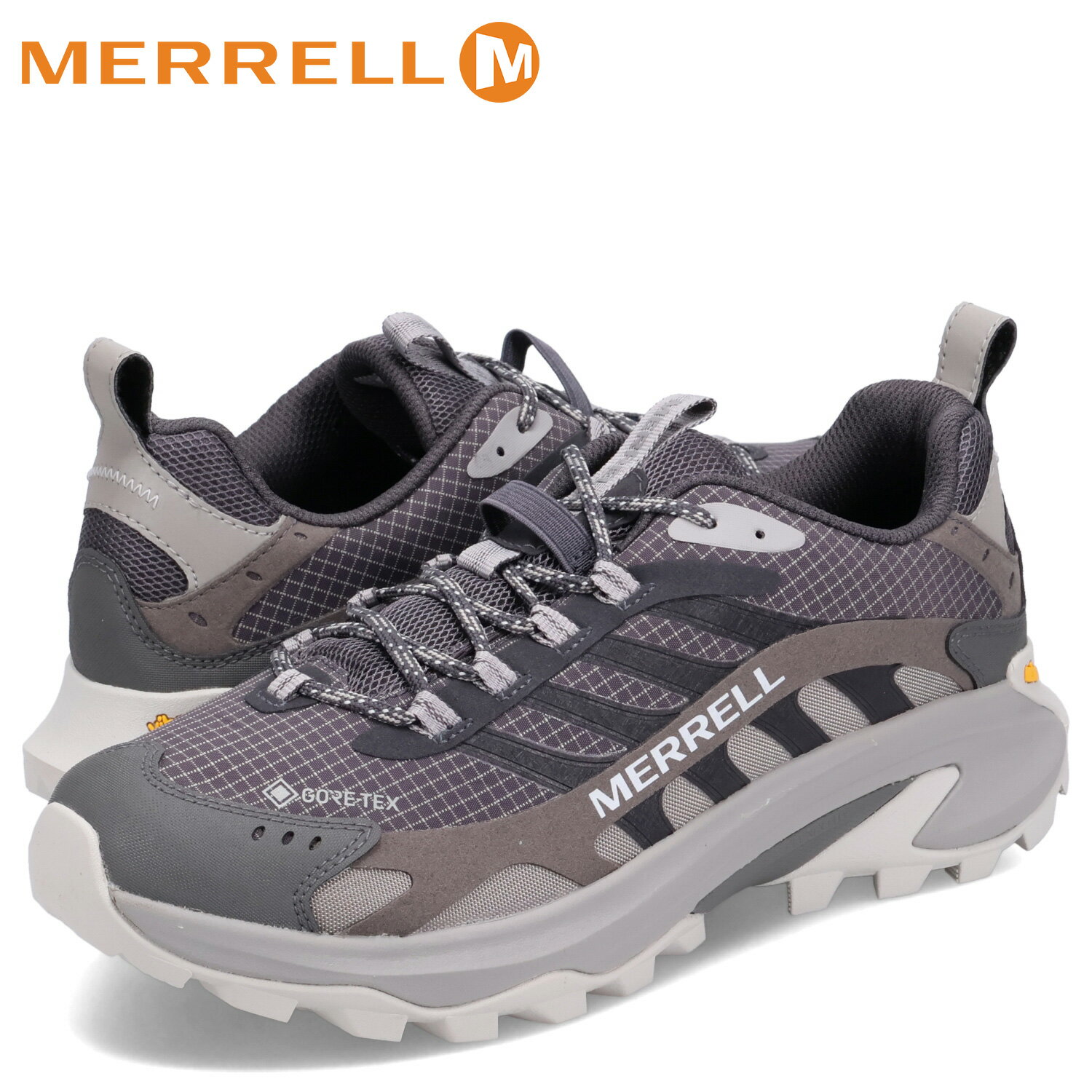 メレル MERRELL ハイキングシューズ スニーカー モアブ スピード 2 ゴアテックス ウォーキング メンズ MOAB SPEED 2 GORE-TEX グレー J037515