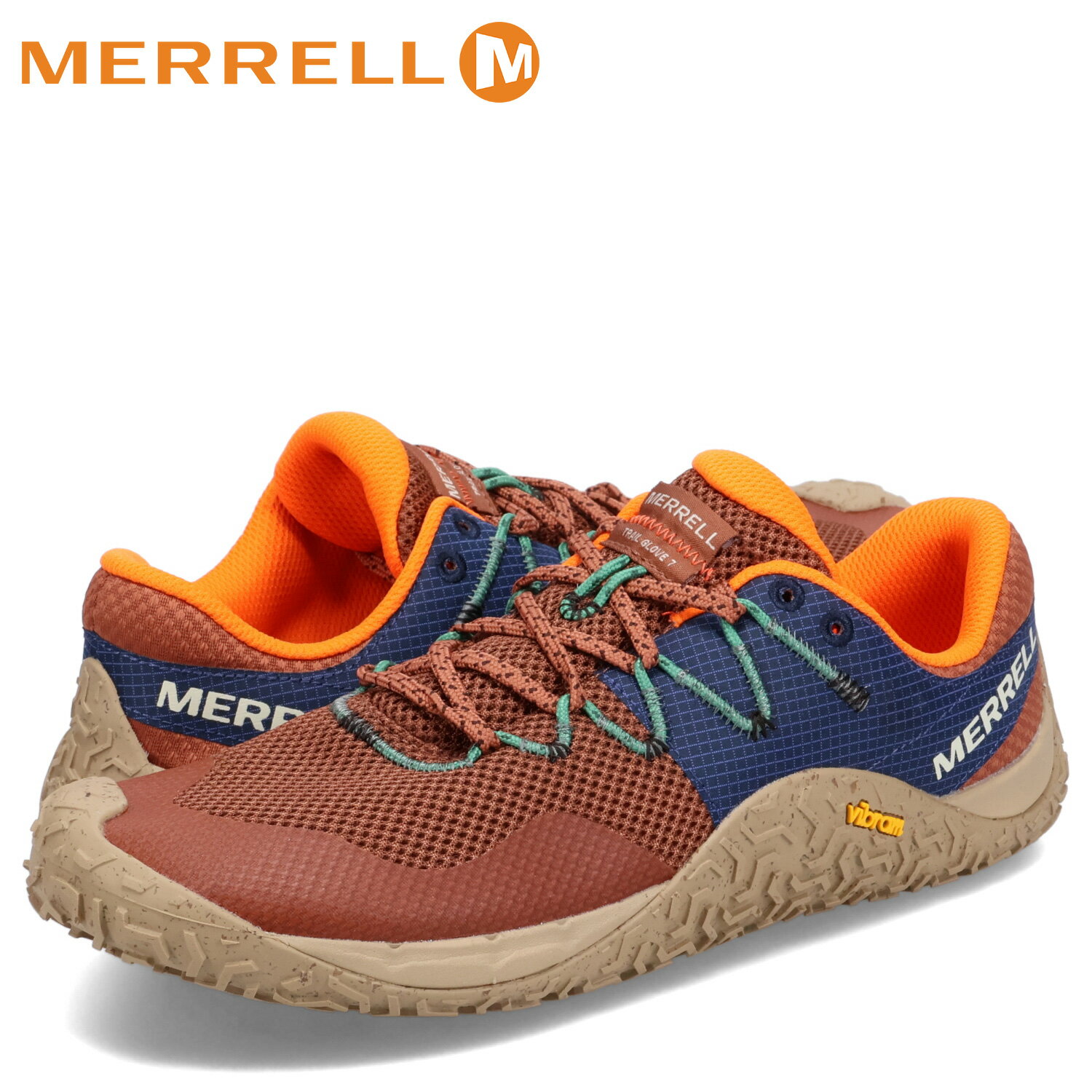  メレル MERRELL シューズ トレイルランニング スニーカー トレイル グローブ 7 メンズ TRAIL GLOVE 7 ブラウン J068137