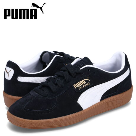 PUMA プーマ スニーカー パレルモ メンズ PALERMO ブラック 黒 396463-10