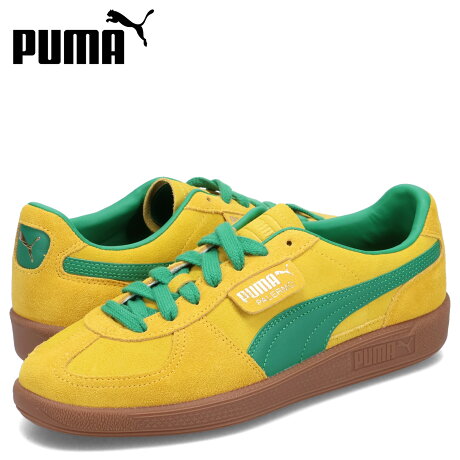 PUMA プーマ スニーカー パレルモ メンズ PALERMO イエロー 396463-12