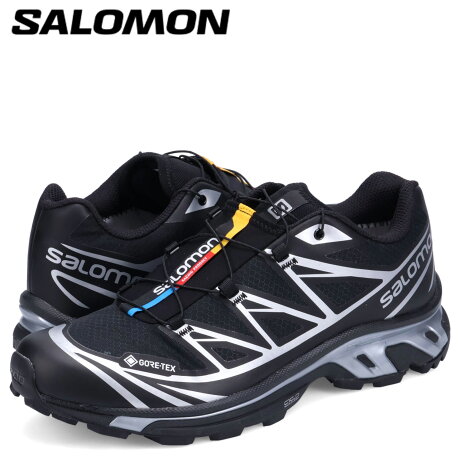 サロモン SALOMON シューズ トレッキングシューズ スニーカー メンズ ゴアテックス 防水 XT-6 GTX ブラック 黒 L47450600