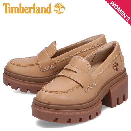 ティンバーランド Timberland ローファー シューズ レディース 厚底 ENGLISH LOAFER SHOE ウィート A2ME6