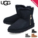  UGG アグ ブーツ ムートンブーツ ベイリー ジップ ミニ レディース BAILEY ZIP MINI ブラック グレー チェスナット 黒 1112481