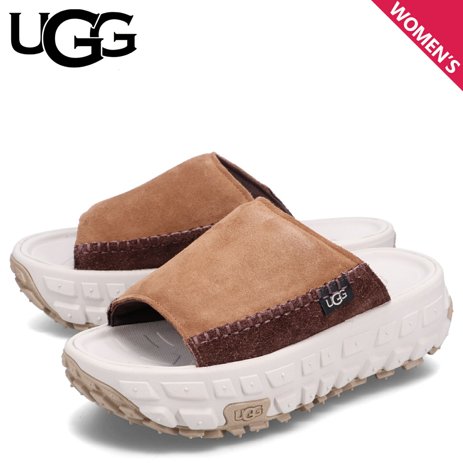 UGG アグ サンダル スライドサンダル ベンチャー デイズ レディース 厚底 VENTURE DAZE SLIDE チェスナット 1152680