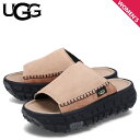 【クーポンで最大1000円OFF！5/7 10:59まで】 UGG アグ サンダル スライドサンダル ベンチャー デイズ レディース 厚底 VENTURE DAZE SLIDE ベージュ 1152680