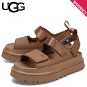 【クーポンで最大1000円OFF！5/7 10:59まで】 UGG アグ サンダル ストラップサンダル ゴールデングロウ レディース 厚底 GOLDENGLOW ブラウン 1152685