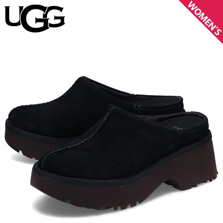 UGG アグ サンダル クロッグサンダル ニュー ハイツ レディース 厚底 NEW HEIGHTS CLOG ブラック 黒 1152731