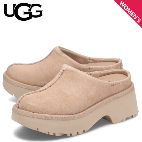 UGG アグ サンダル クロッグサンダル ニュー ハイツ レディース 厚底 NEW HEIGHTS CLOG ベージュ 1152731