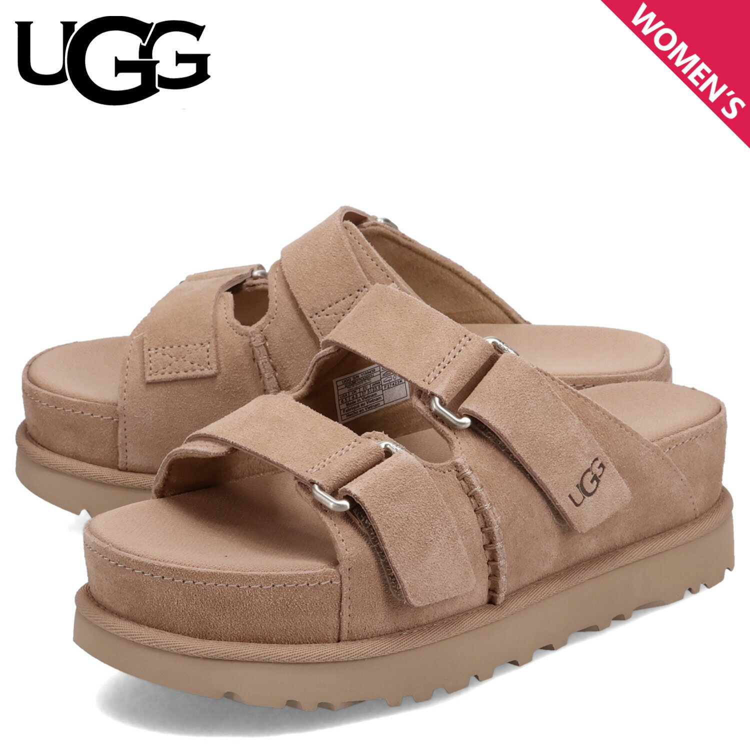 楽天スニークオンラインショップUGG アグ サンダル スライドサンダル ゴールデンスター ハイ レディース WOMENS GOLDENSTAR HI SLIDE SANDAL ベージュ 1155458