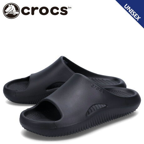 クロックス crocs サンダル スライドサンダル メロウ リカバリー メンズ レディース MELLOW SLIDE ブラック 黒 208392-001