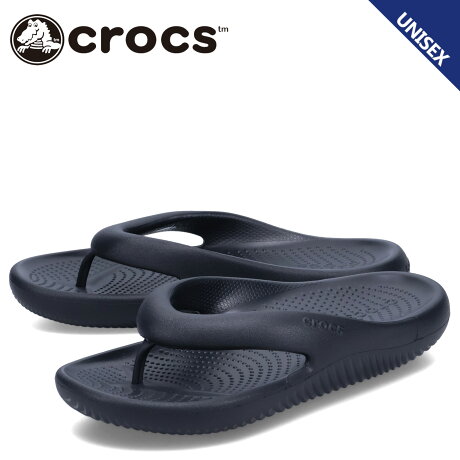 クロックス crocs サンダル リカバリーサンダル トング メロウ フリップ メンズ レディース MELLOW RECOVERY FLIP ブラック 黒 208437-001