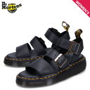 ドクターマーチン Dr.Martens サンダル ストラップサンダル グリフォン クアッド レディース 厚底 GRYPHON QUAD ブラック 黒 25720...