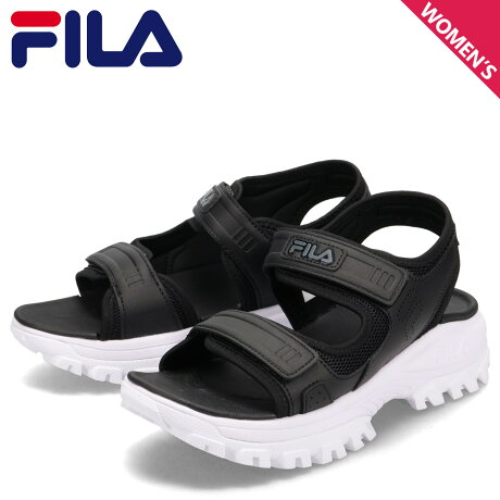 FILA フィラ サンダル スポーツサンダル トレーサー F レディース 厚底 TRACER SANDAL F ブラック 黒 WSS24003-014