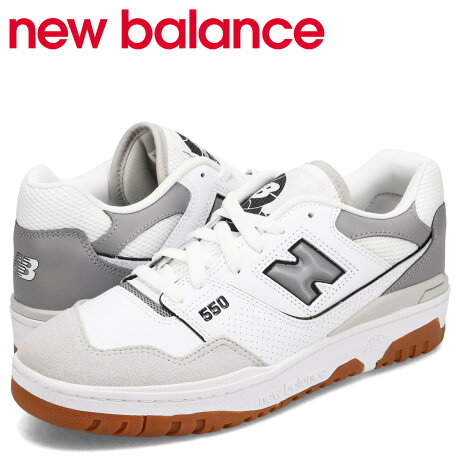 ニューバランス new balance 550 スニーカー メンズ Dワイズ ホワイト 白 BB550ESC