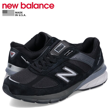 ニューバランス new balance 990 スニーカー メンズ 2Eワイズ MADE IN USA ブラック 黒 M990BK5