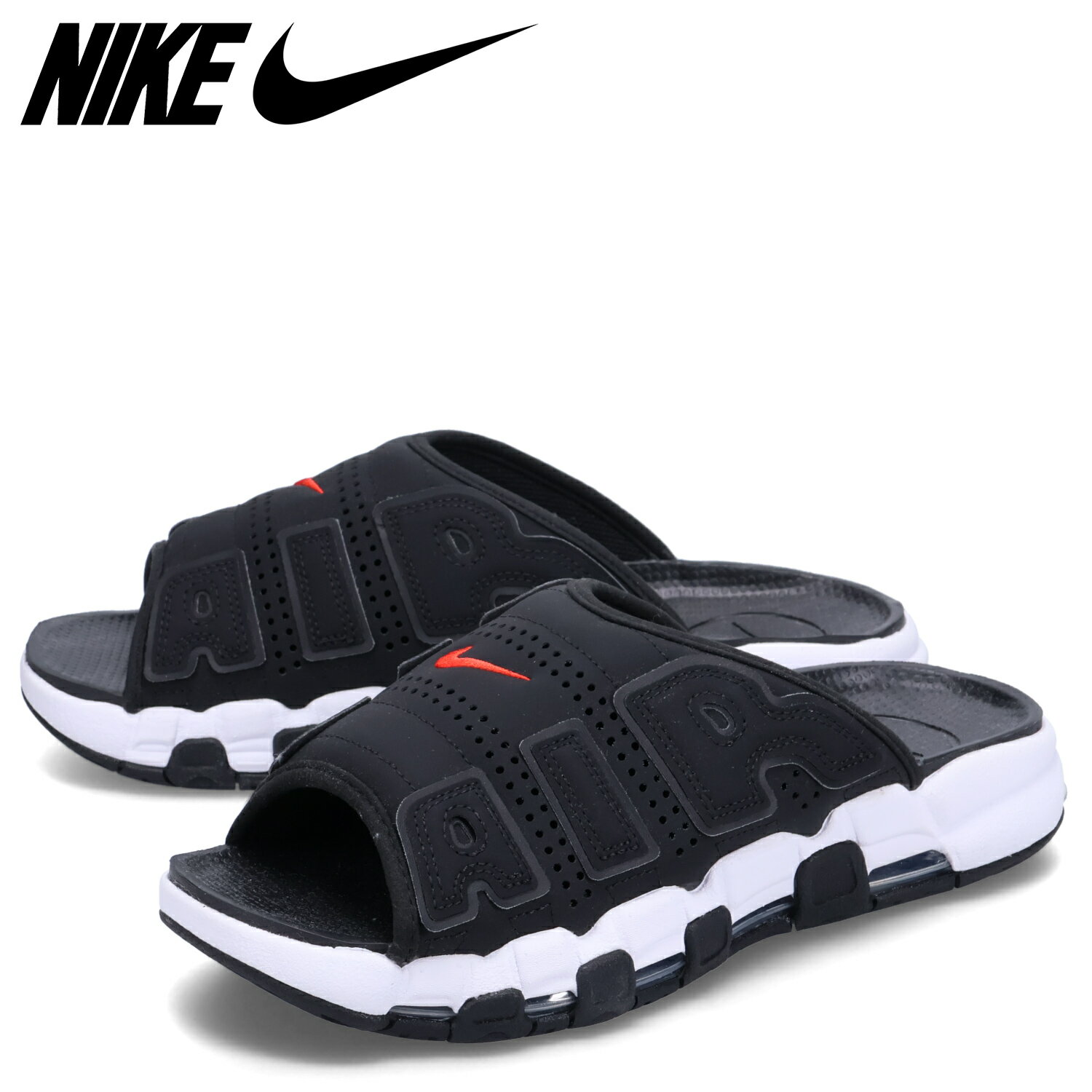 NIKE AIR MORE UPTEMPO SLIDE ナイキ エアモアアップテンポ サンダル スライドサンダル メンズ 軽量 ブラック 黒 FJ2707-001