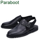 パラブーツ サンダル メンズ 【クーポンで最大1000円OFF！5/7 10:59まで】 パラブーツ PARABOOT サンダル バックストラップ アドリアティック メンズ ADRIATIC ブラック 黒 183212