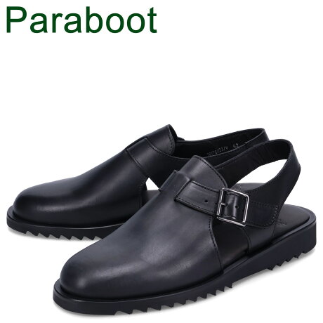 パラブーツ PARABOOT サンダル バックストラップ アドリアティック メンズ ADRIATIC ブラック 黒 183212