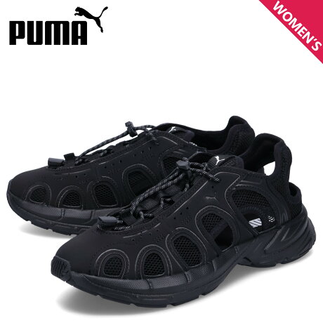 PUMA プーマ スニーカー サンダル ベロ レディース VELO SANDAL ブラック 黒 395579-02