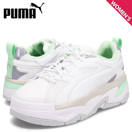 PUMA プーマ スニーカー ウィメンズ ブラスター グロッシー レディース 厚底 WNS BLSTR GLOSSY ホワイト 白 396096-01