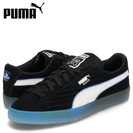 PUMA プーマ プレイステーション スウェード スニーカー メンズ コラボ 限定 スエード PlayStation SUEDE ブラック 黒 396246-02