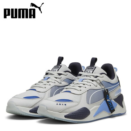 PUMA プーマ プレイステーション スニーカー メンズ コラボ 限定 PlayStation RS-X グレー 396311-01