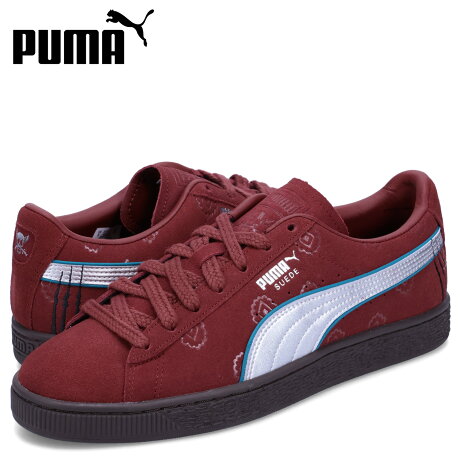 PUMA プーマ スウェード 2 ワンピース バギー スニーカー メンズ 赤髪のシャンクス スエード コラボ SUEDE 2 ONE PIECE SHANKS バーガンディー 396521-01 [3/23発売 先行予約]