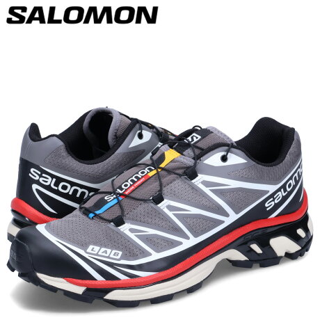 サロモン SALOMON シューズ トレッキングシューズ スニーカー メンズ XT-6 グレー L47293200