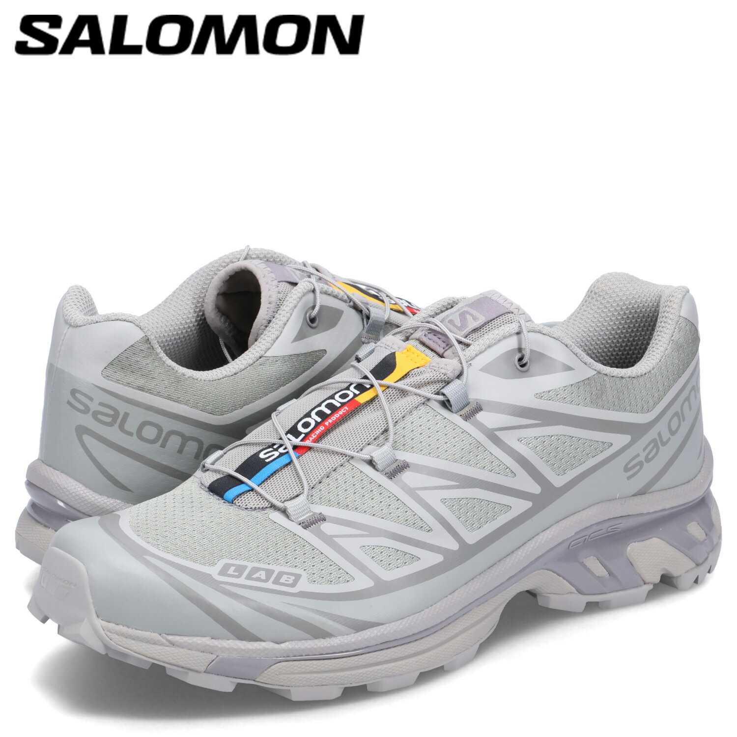 サロモン SALOMON シューズ トレッキングシューズ スニーカー メンズ XT-6 グレー L47444800のサムネイル