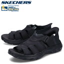  スケッチャーズ SKECHERS スリップインズ リボルテッド SS サンダル スポーツサンダル メンズ SLIP-INS REVOLTED SS ブラック 黒 205184