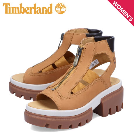 ティンバーランド Timberland サンダル エバリー グラディエーター レディース 厚底 W'S EVERLEIGH GLADIATOR SANDAL ウィート A634M