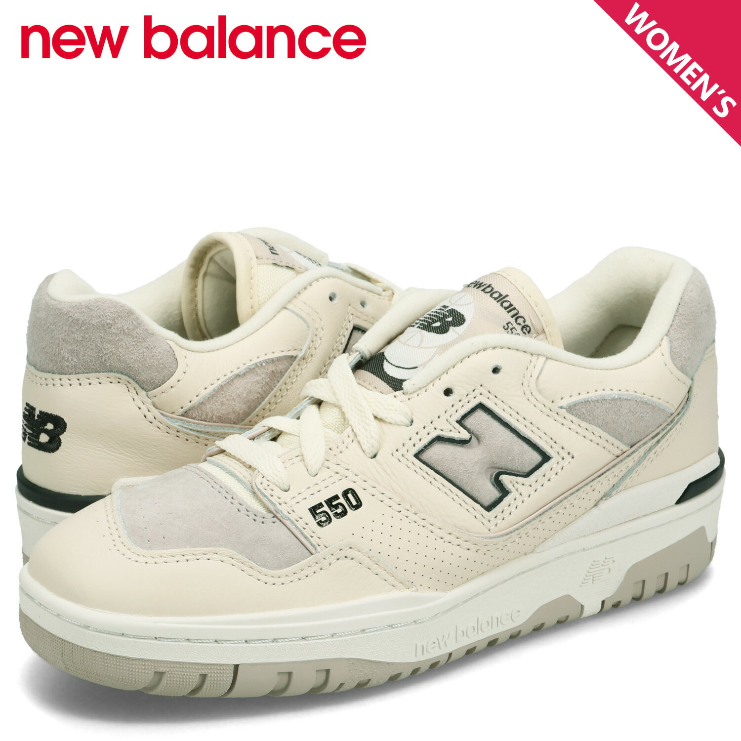 ニューバランス new balance 550 スニーカー レディース Bワイズ ベージュ BBW550RB